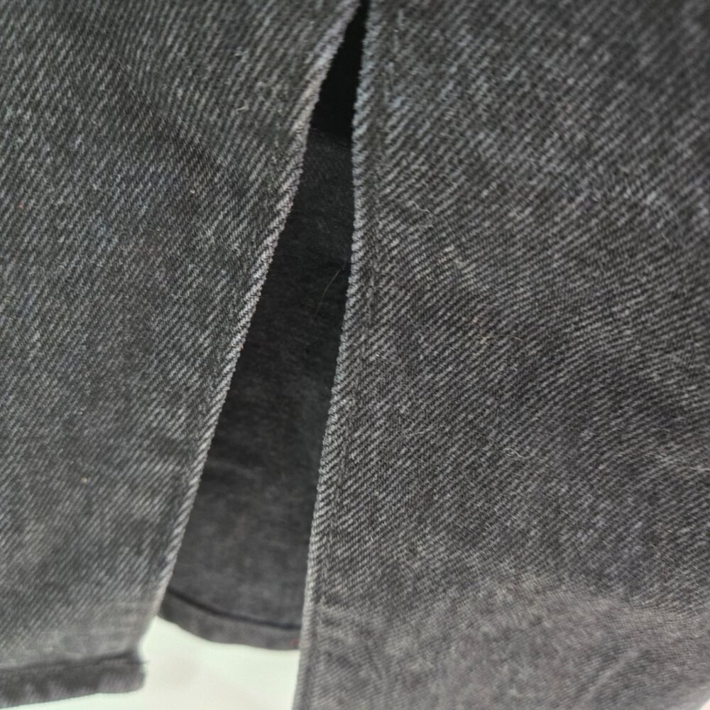 Abercrombie and Fitch Black Curve 90s High-Rise Split Hem Jeans 36L/22L - Picture 7 of 12
